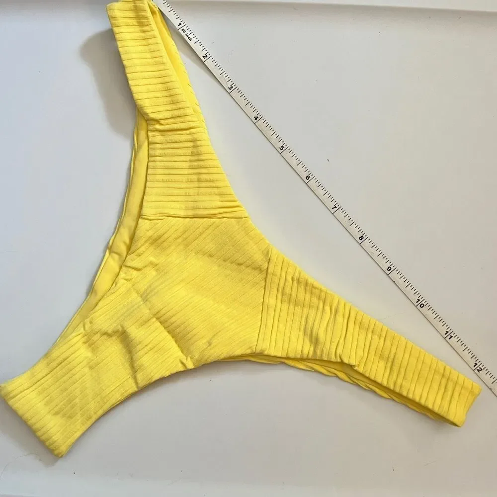 Beach Bunny Yellow‎ Bikini Bottom